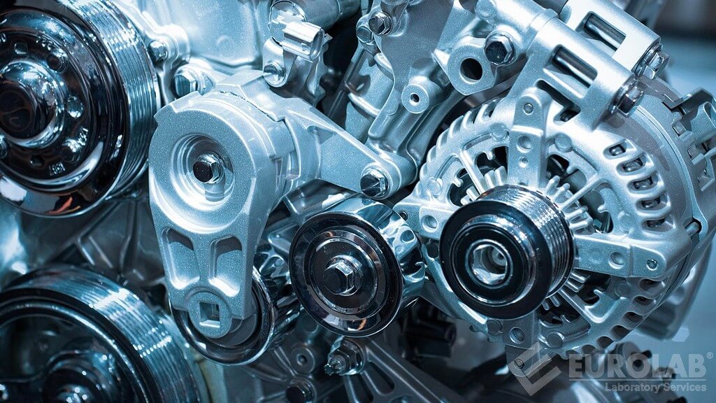 Test di parti di veicoli