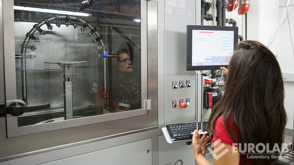 Test di impermeabilità contro le gocce sotto pressione estrema