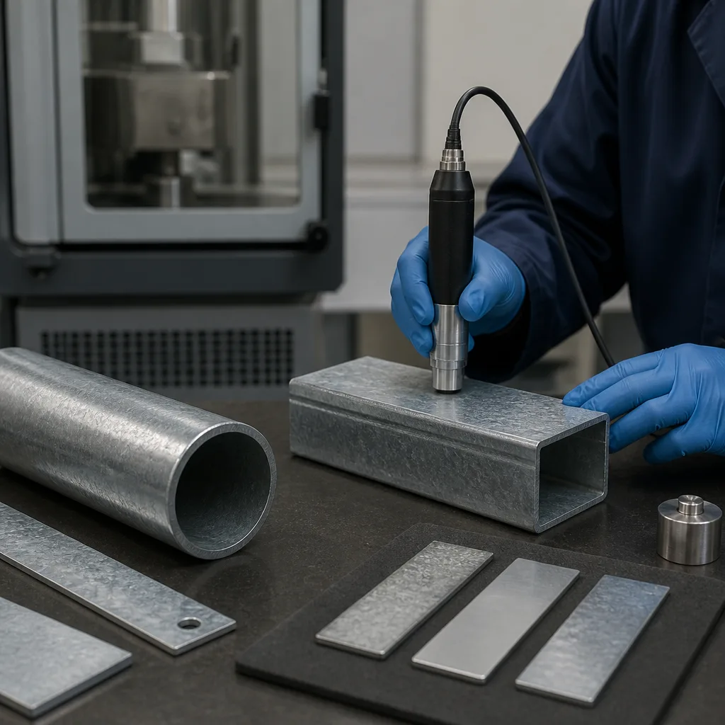 ASTM A123-A123M Demir ve Çelik Ürünler Üzerindeki Çinko (Sıcak Daldırma Galvanizli) Kaplamalar