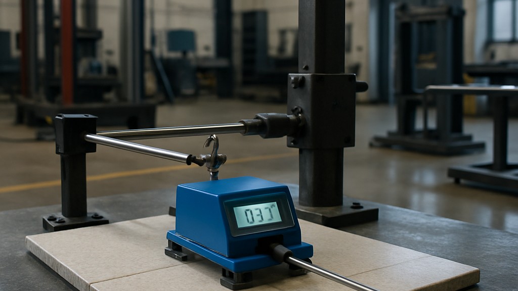 ASTM C1028 Yatay Dinamometre Çekme Ölçer Yöntemi ile Seramik Karo ve Benzeri Yüzeylerin Statik Sürtünme Katsayısının Belirlenmesi