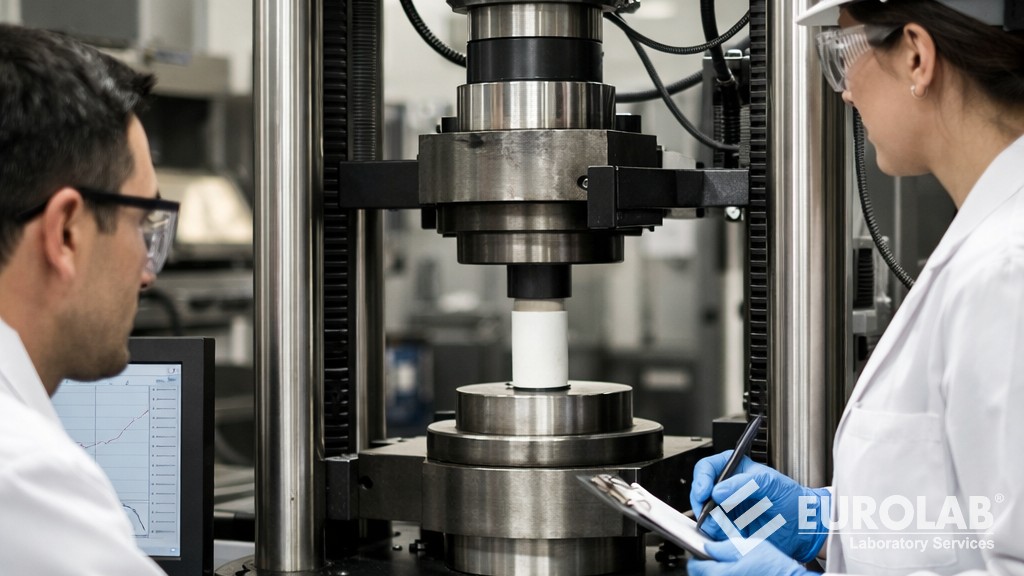 ASTM C1424 Gelişmiş Seramiklerin Ortam Sıcaklığında Monotonik Basınç Dayanımı için Standart Test Yöntemi