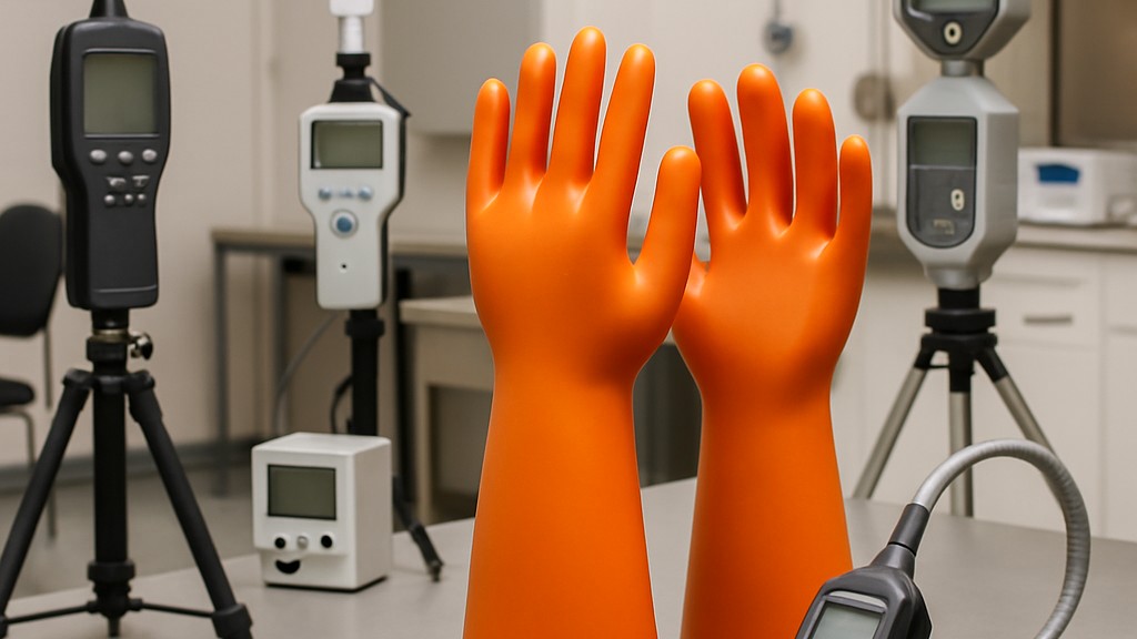 ASTM D120 Norma Specifo por Kaŭĉukaj Izolaj Gantoj