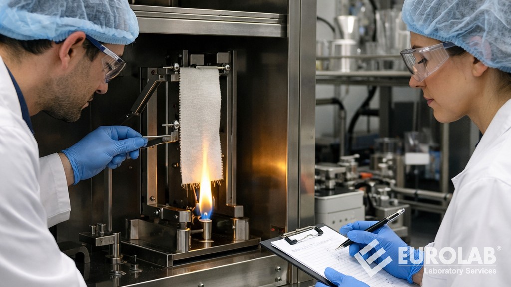 ASTM D1230 Giyim Tekstillerinin Yanıcılığı için Standart Test Yöntemi