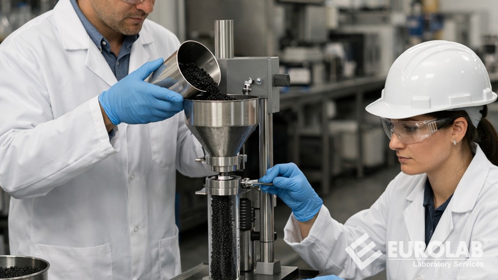 ASTM D1513 Karbon Siyahı, Peletlenmiş - Döküm Yoğunluğu için Standart Test Yöntemi