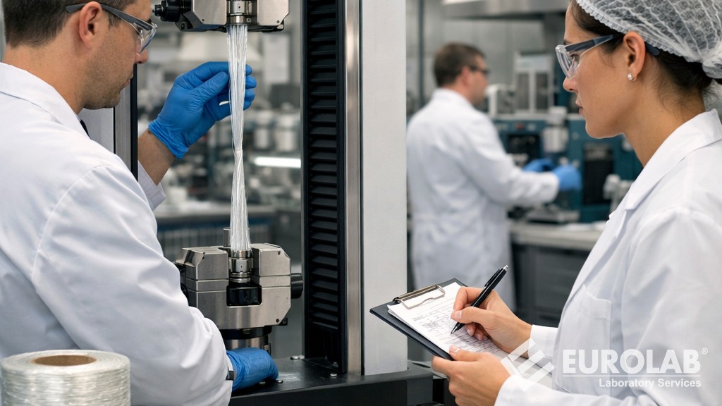 ASTM D2343 Takviyeli Plastiklerde Kullanılan Cam Elyaf Tellerinin, İpliklerinin ve Fitillerinin Çekme Özelliklerine İlişkin Standart Test Yöntemi