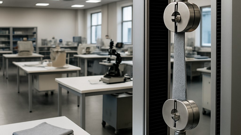 ASTM D2594/D2594M Düşük Güçlü Örme Kumaşların Esneklik Özellikleri için Standart Test Yöntemi