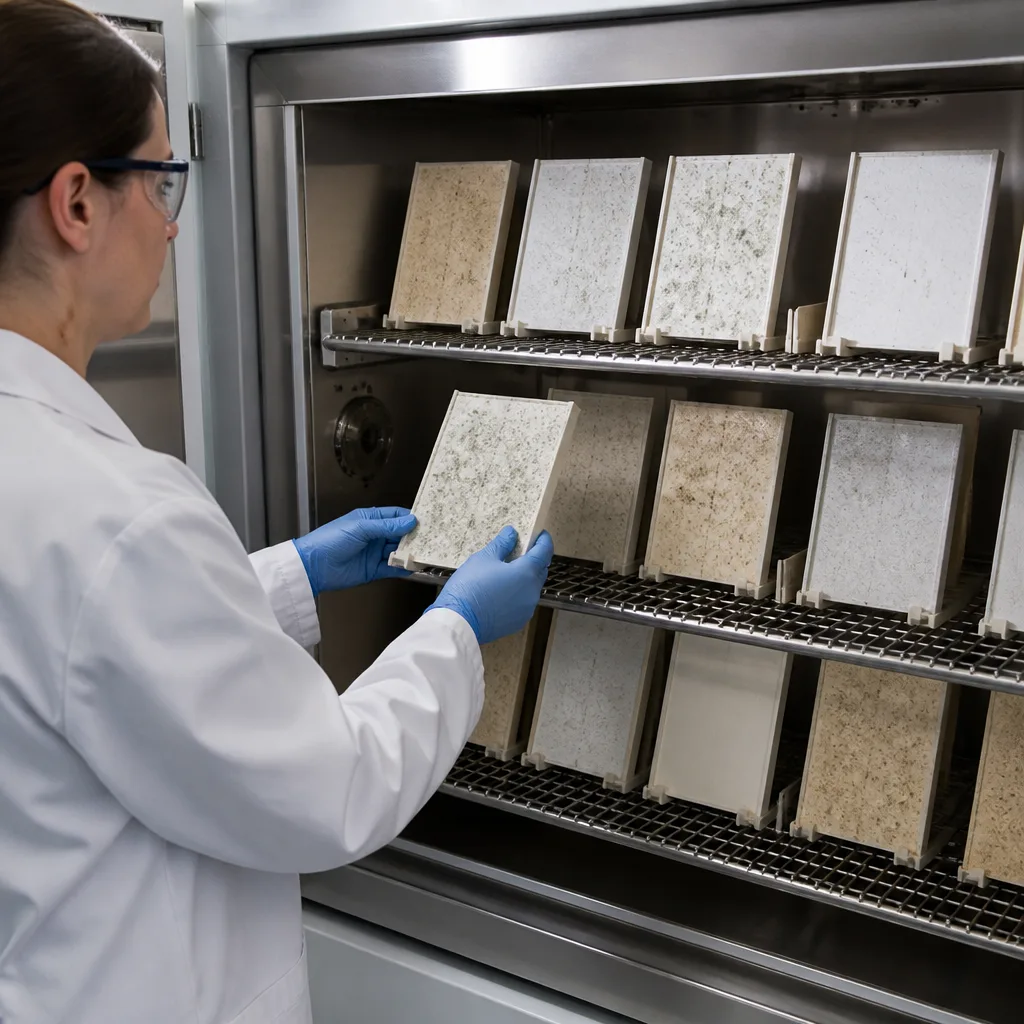 ASTM D3273 Çevresel Bir Odada İç Mekan Kaplamalarının Yüzeyinde Küf Oluşumuna Karşı Direncin Test Edilmesi