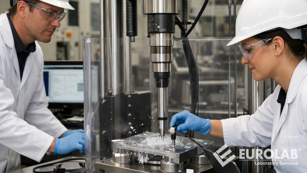 ASTM D3763 Yük ve Yer Değiştirme Sensörleri Kullanılarak Plastiklerin Yüksek Hızlı Delinme Özelliklerinin Test Edilmesi