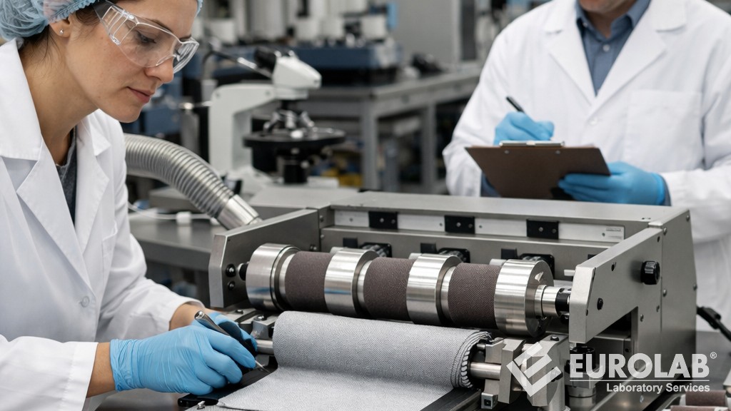 ASTM D4157 Tekstil Kumaşlarının Aşınma Direnci için Standart Test Yöntemi (Salınımlı Silindir Yöntemi)