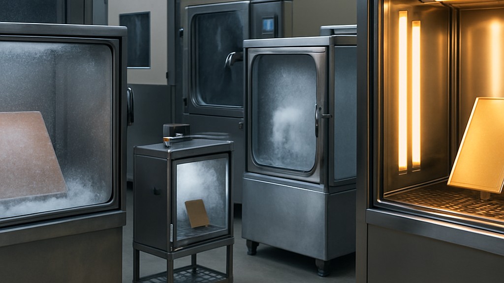 ASTM D4364 Yoğunlaştırılmış Güneş Işığı Kullanılarak Plastiklerin Açık Hava Hızlandırılmış Hava Koşullarına Dayanıklılık Testleri