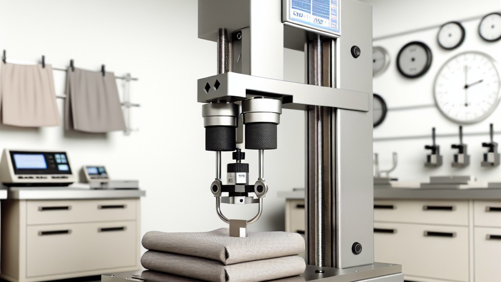 ASTM D4964-96(2020) Elastik Kumaşların Gerilimi ve Uzaması İçin Standart Test Yöntemi (Sabit Uzama Oranı Tipi Çekme Test Makinesi)