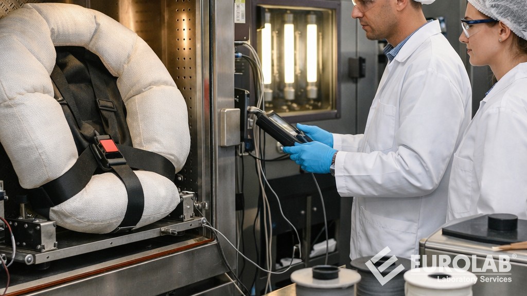 ASTM D5427 Şişirilebilir Emniyet Kemeri Kumaşlarının Hızlandırılmış Yaşlandırılması