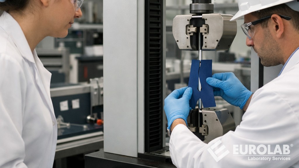 ASTM D5587 Kumaşların Trapezoid Yöntemiyle Yırtılma Mukavemetinin Belirlenmesi