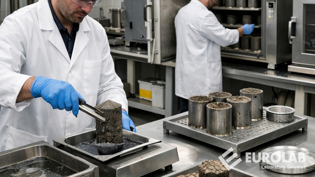 ASTM D559 Sıkıştırılmış Toprak-Çimento Karışımlarının Islatılması ve Kurutulması için Standart Test Yöntemleri