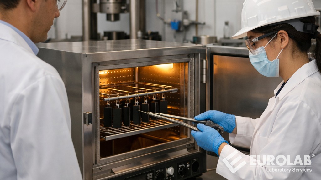 ASTM D573 Kauçuk için Standart Test Yöntemi - Hava Fırınında Bozulma