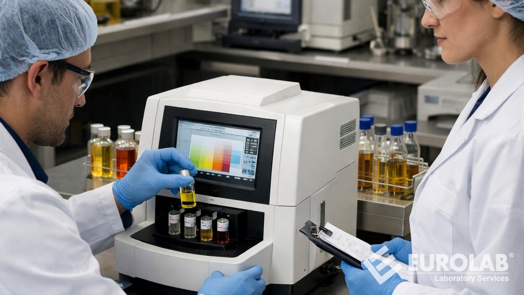 ASTM D6045 Otomatik Tristimulus Yöntemi ile Petrol Ürünlerinin Rengine İlişkin Standart Test Yöntemi