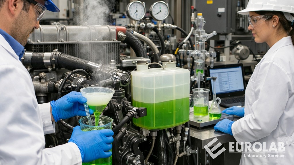 ASTM D6210 Ağır Hizmet Motorları için Tam Formüle Edilmiş Glikol Bazlı Motor Soğutma Sıvısı