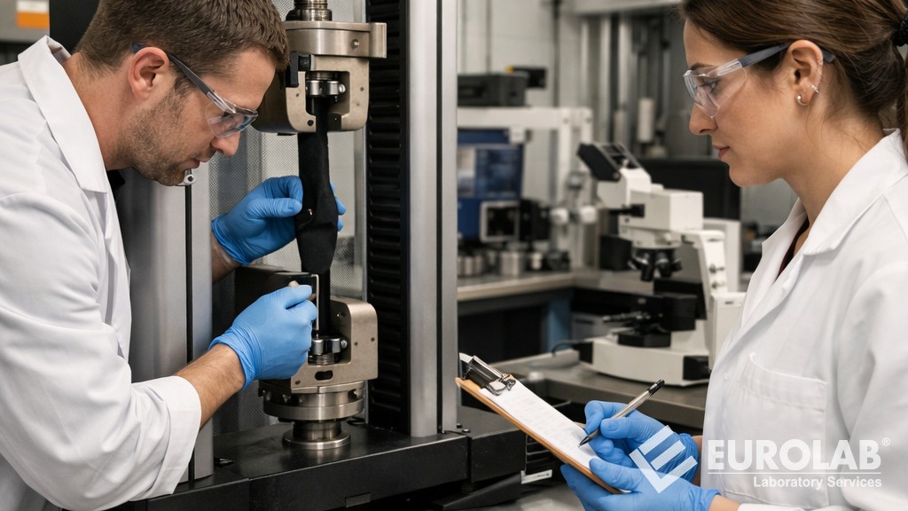 ASTM D624 Geleneksel Vulkanize Kauçuk ve Termoplastik Elastomerlerin Yırtılma Mukavemeti