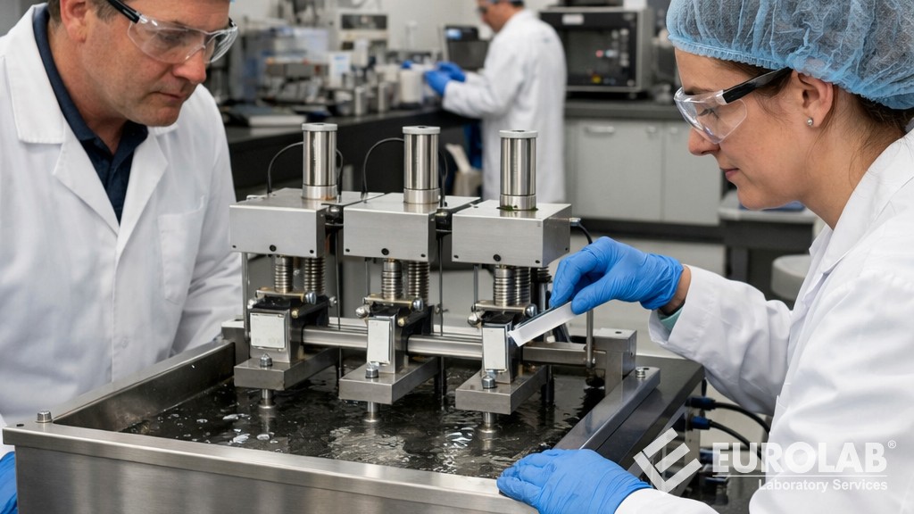 ASTM D648 Plastiklerin Kenar Pozisyonunda Eğilme Yükü Altında Sapma Sıcaklığının Belirlenmesi