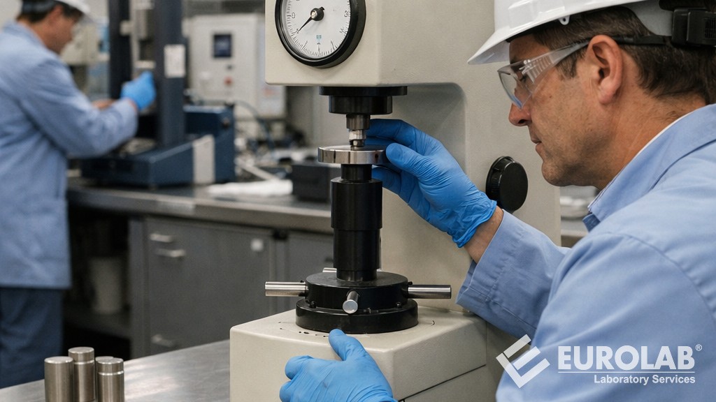 ASTM D785 Plastik ve Elektrik Yalıtım Malzemelerinin Rockwell Sertliği