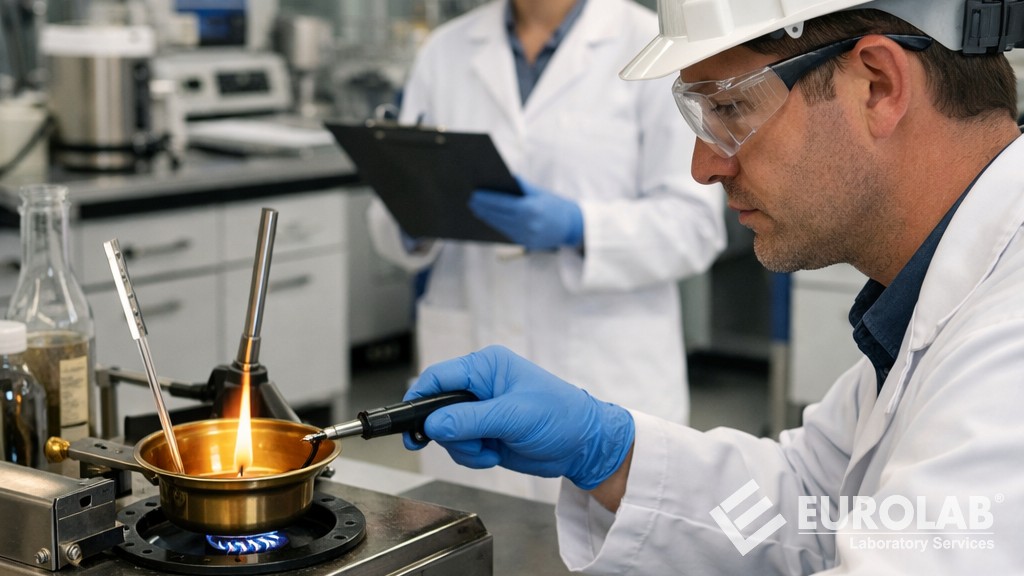 ASTM D92 Cleveland Açık Kap Test Cihazı ile Parlama ve Tutuşma Noktaları için Standart Test Yöntemi