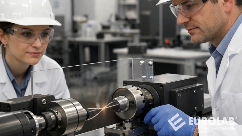 ASTM E2948 Katı Yuvarlak İnce Telin Döndürme Eğme Yorulma Testleri