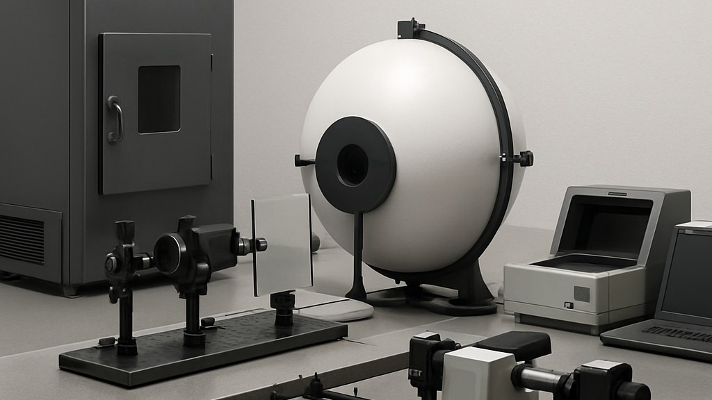 ASTM E424 Normaj Testmetodoj por Suna Dissendado kaj Reflektado (Tera) de Folaj Materialoj