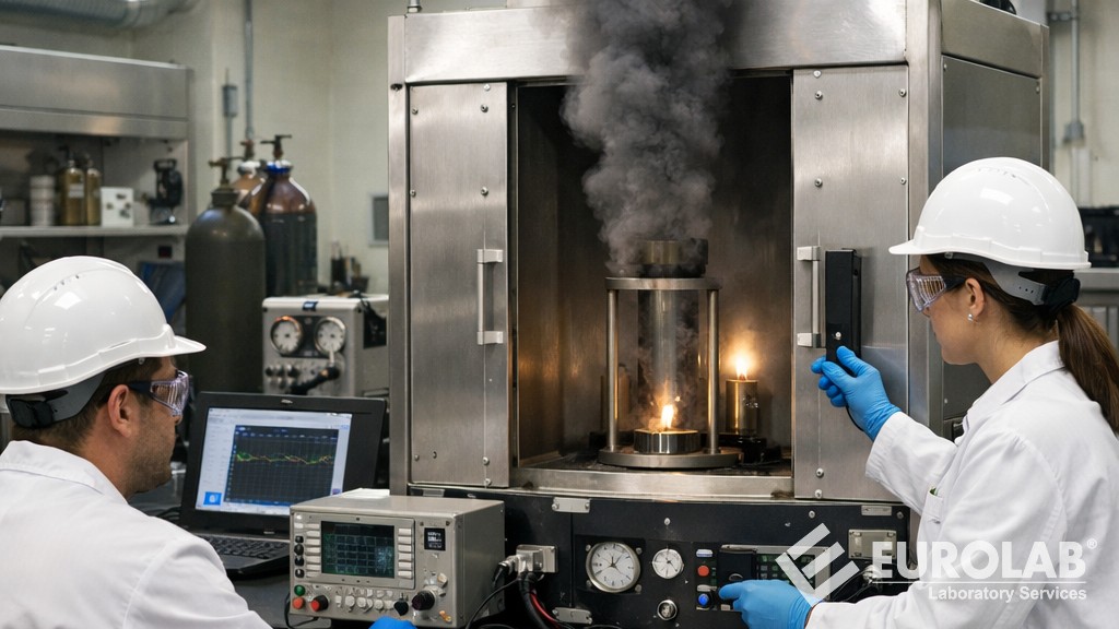 ASTM E662 Katı Malzemelerden Üretilen Dumanın Özgül Optik Yoğunluğunun Belirlenmesi