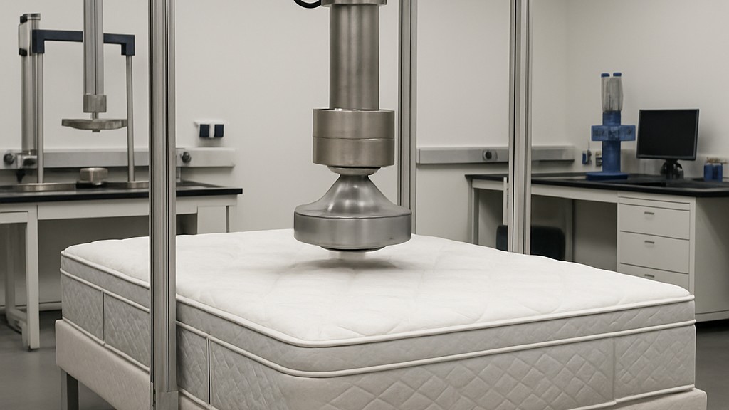 Valutazione ASTM F1566 di materassi a molle, basi, letti o set di biancheria da letto Valutazione ASTM F1566 di materassi a molle, basi, letti o set di biancheria da letto