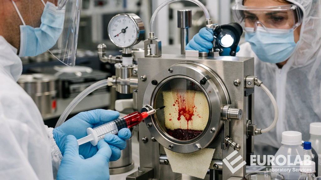 ASTM F1670/F1670M Koruyucu Giysilerde Kullanılan Malzemelerin Sentetik Kanın Nüfuzuna Karşı Direnci