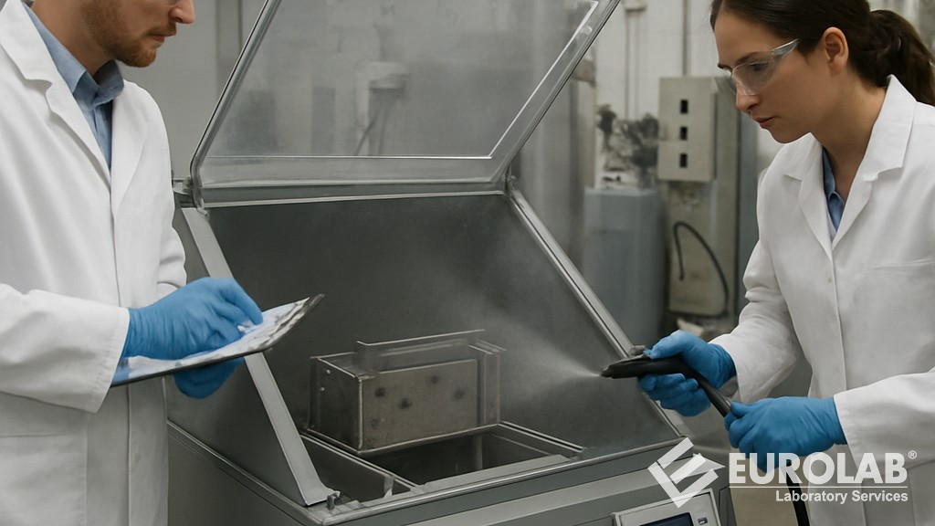 BMW AA 0129 Yapay Ortamlarda Korozyon Testleri - Tuz Püskürtme Testleri (Bakır Klorür-Asetik Asit Tuz Püskürtme Testi, CASS Testi)