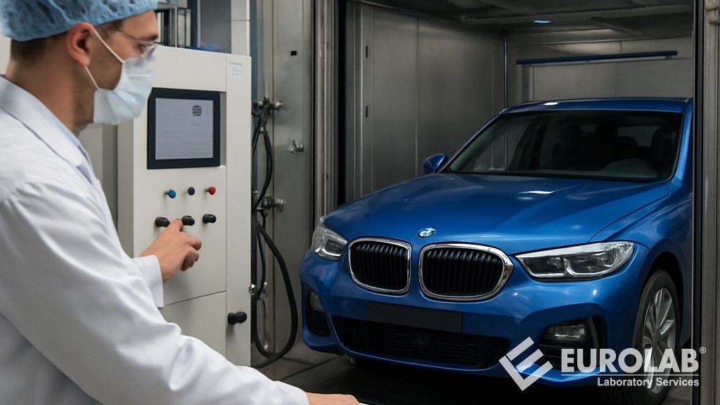 BMW AA 0236 Hızlandırılmış Hava Koşullarına Dayanıklılıkta Renk Stabilitesi