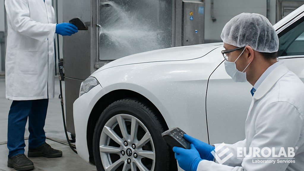 BMW AA 0264 Tuzlu Suya Maruz Kalma ile Çoklu Taş Çarpması Testi