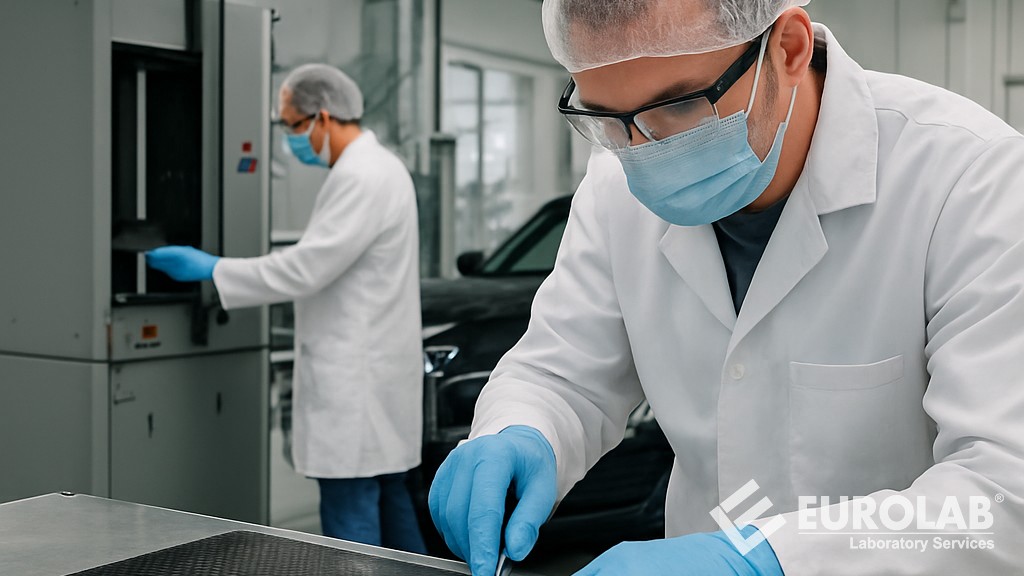 BMW AA 0340 Şeffaf Kaplamalı CFRP Parçalarında Neşter Kesimi