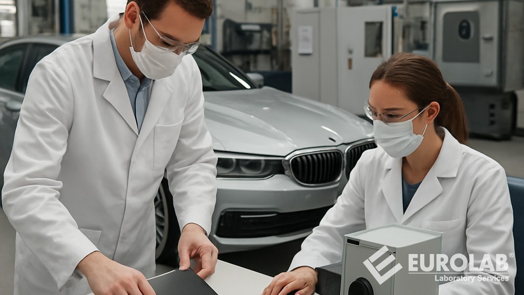 BMW AA 0403 Görsel Renk Karşılaştırması ve Metamerizm Testi - Kaplamalı Test Panelleri