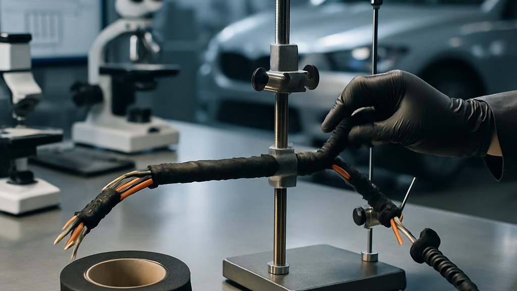 BMW GS 95008-3 Motorlu Taşıtlardaki Kablo Demetleri için Yapışkan Bantlar - Gereksinimler, Testler