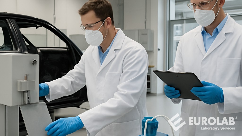 BMW PA-P 295 Boyalı Yüzeyler için Güneş Kremi Uyumluluk Testi