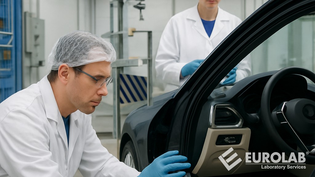 BMW PR 506 İç Yüzeyler için Parmak İzi Testi