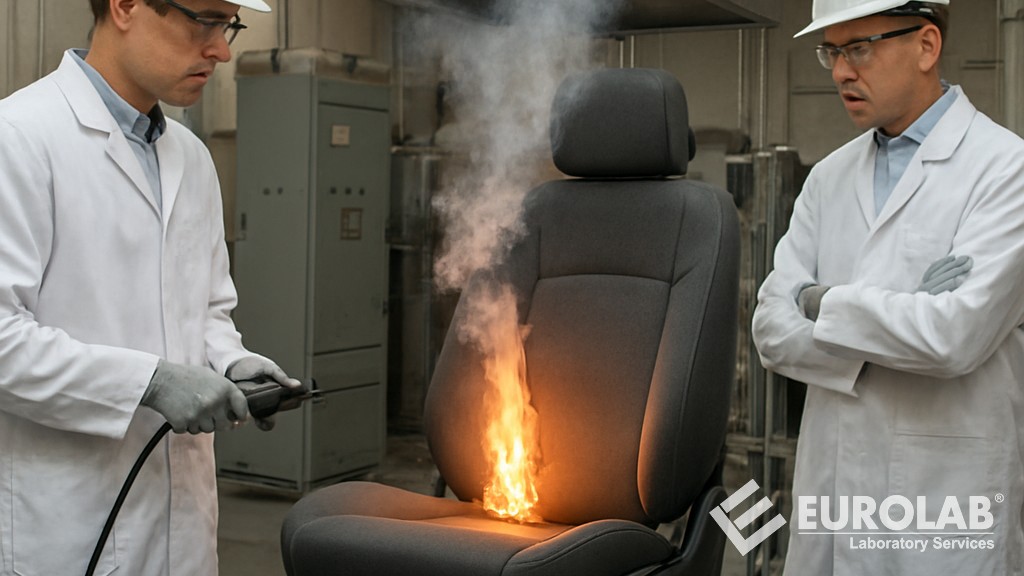 BS 5852 Döşemeli Koltukların Dumanlı ve Alevli Tutuşturma Kaynaklarıyla Tutuşabilirliğinin Değerlendirilmesi