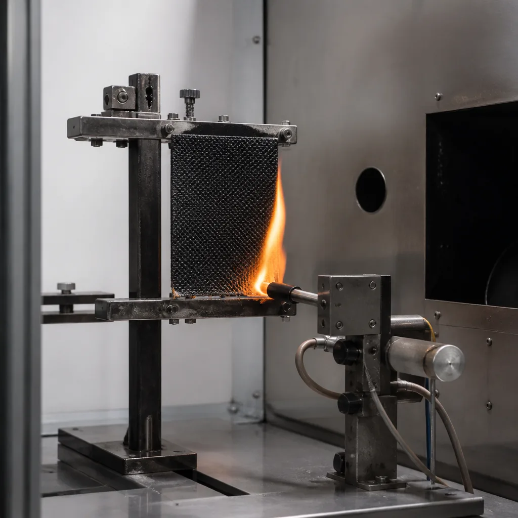 Daimler MS-JP-9-4 İç Mekan Malzemelerinin Yanıcılık Testi