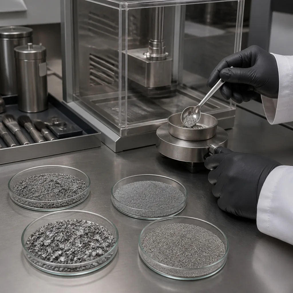 DEF STAN 13-130 Magnezyum Tozu Çeşitleri - Üflemeli, Kesilmiş, Elips Şekilli ve Santrifüjle Atomize Edilmiş