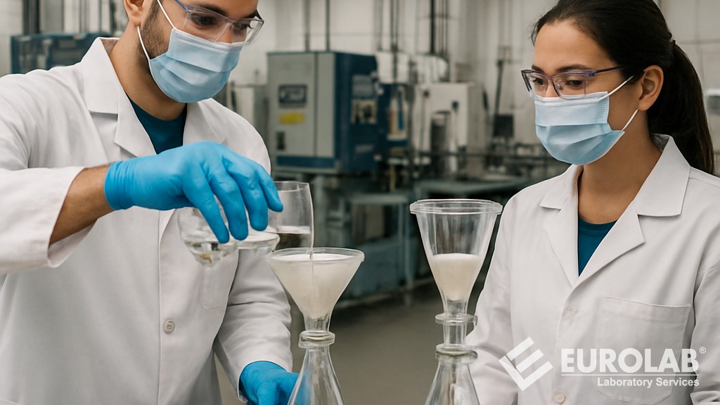 DIN 19528 İnorganik ve Organik Maddelerin Süzülme Davranışının Birlikte İncelenmesi için Süzme Yöntemi