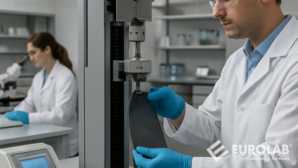 DIN 53356 Suni Deri ve Benzeri Levha Malzemelerinin Test Edilmesi - Yırtılma Büyüme Testi