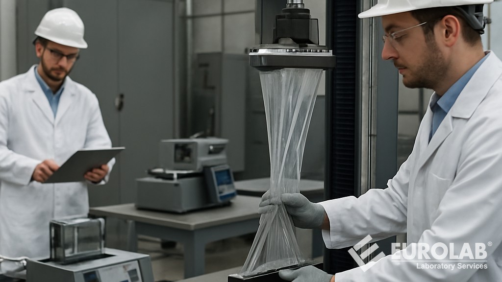 DIN 53363 Plastik Film ve Levhaların Yırtılma Direncini Pantolon Yırtılma Yöntemiyle Belirleme