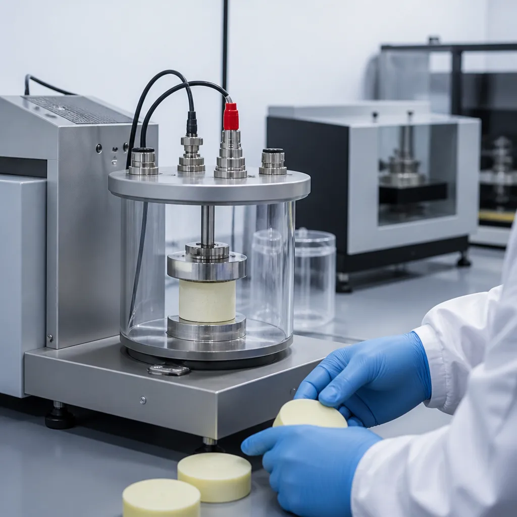 DIN 53483 Yalıtım Malzemelerinin Test Edilmesi - Dielektrik Özelliklerinin Belirlenmesi