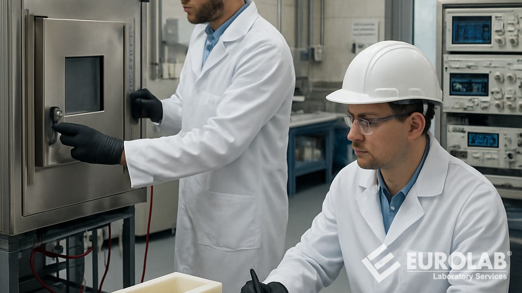 DIN 53497 Dış Mekanik Gerilime Maruz Kalmadan Termoplastik Kalıplama Malzemelerinden Yapılmış Kalıpların Sıcak Depolama Testi