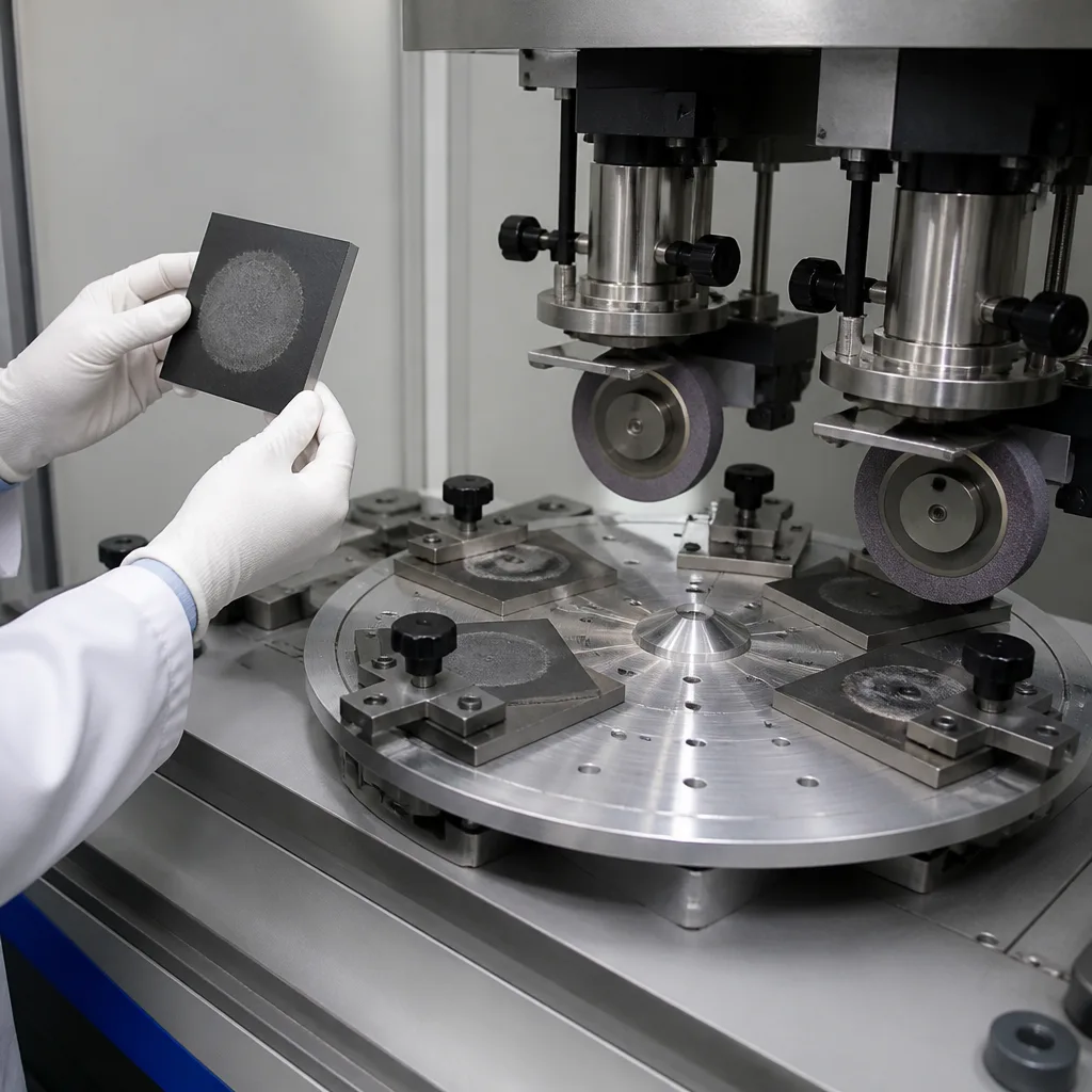 DIN 53754 Plastiklerin Test Edilmesi - Aşınmanın Belirlenmesi - Aşındırıcı Disk Yöntemi