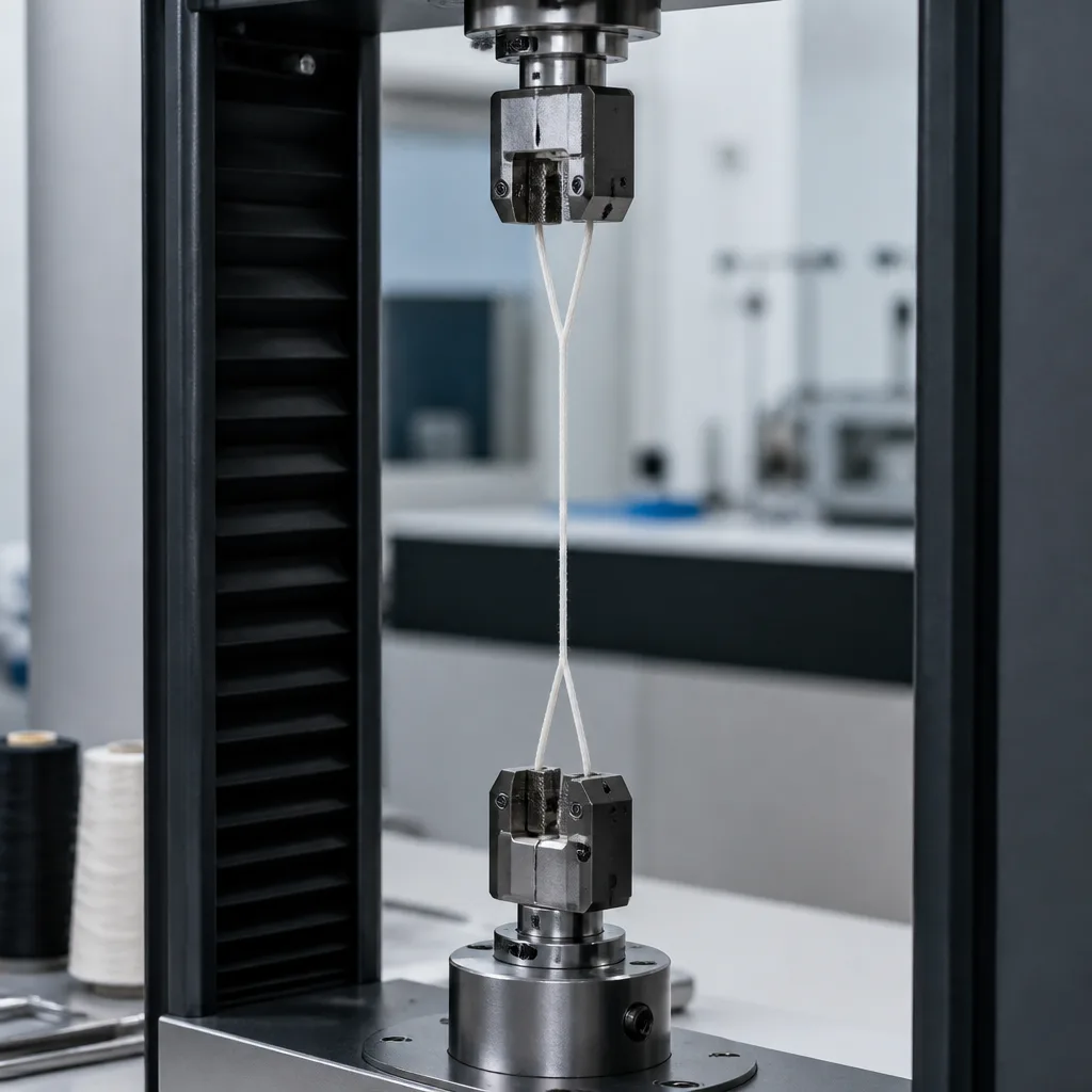 DIN 53843-1 Tekstil Testleri - İlmek Çekme Testi - İplikler