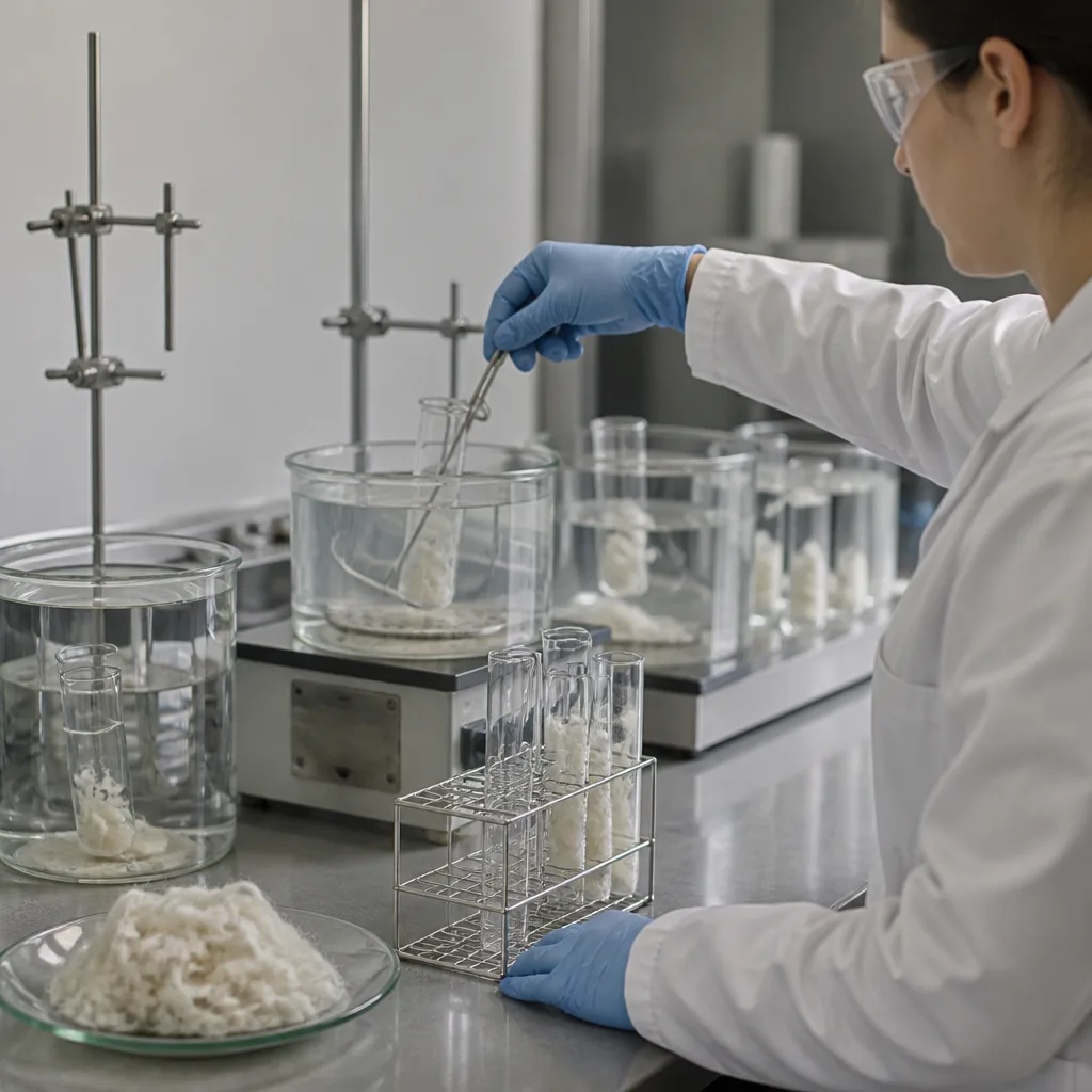 DIN 54281 Tekstil Testleri - Yünün Alkali Çözünürlüğünün Belirlenmesi
