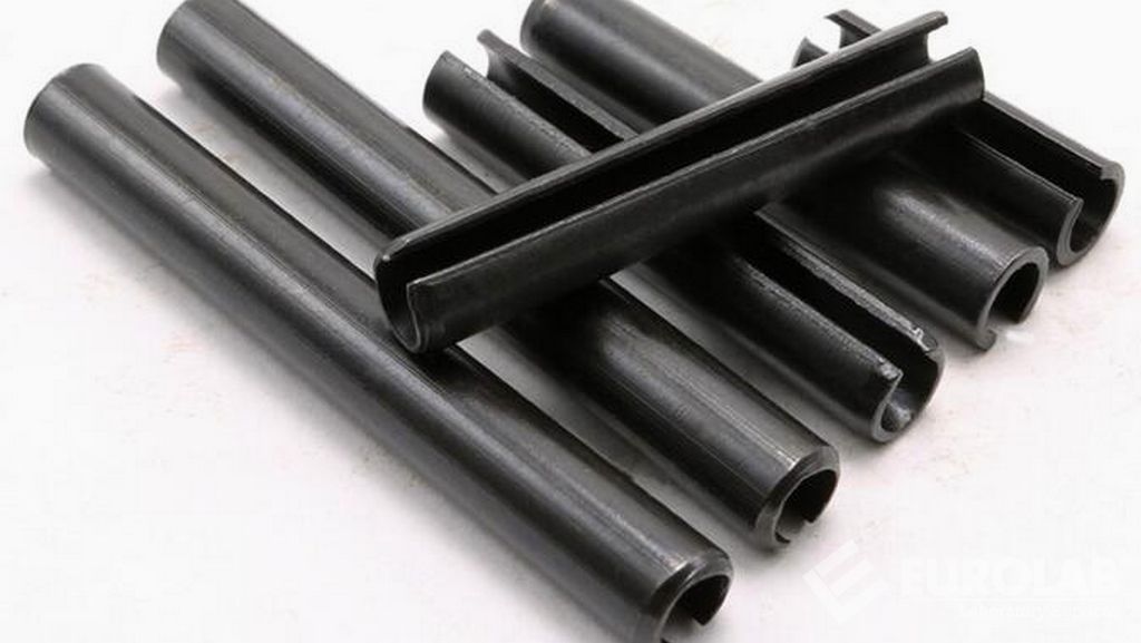 DIN 7346 Yaylı Tip Düz Pimler (Rulo Pimler), Hafif Tip - ISO 13337 Yaylı Tip Düz Pimler, Oluklu, Hafif Hizmet